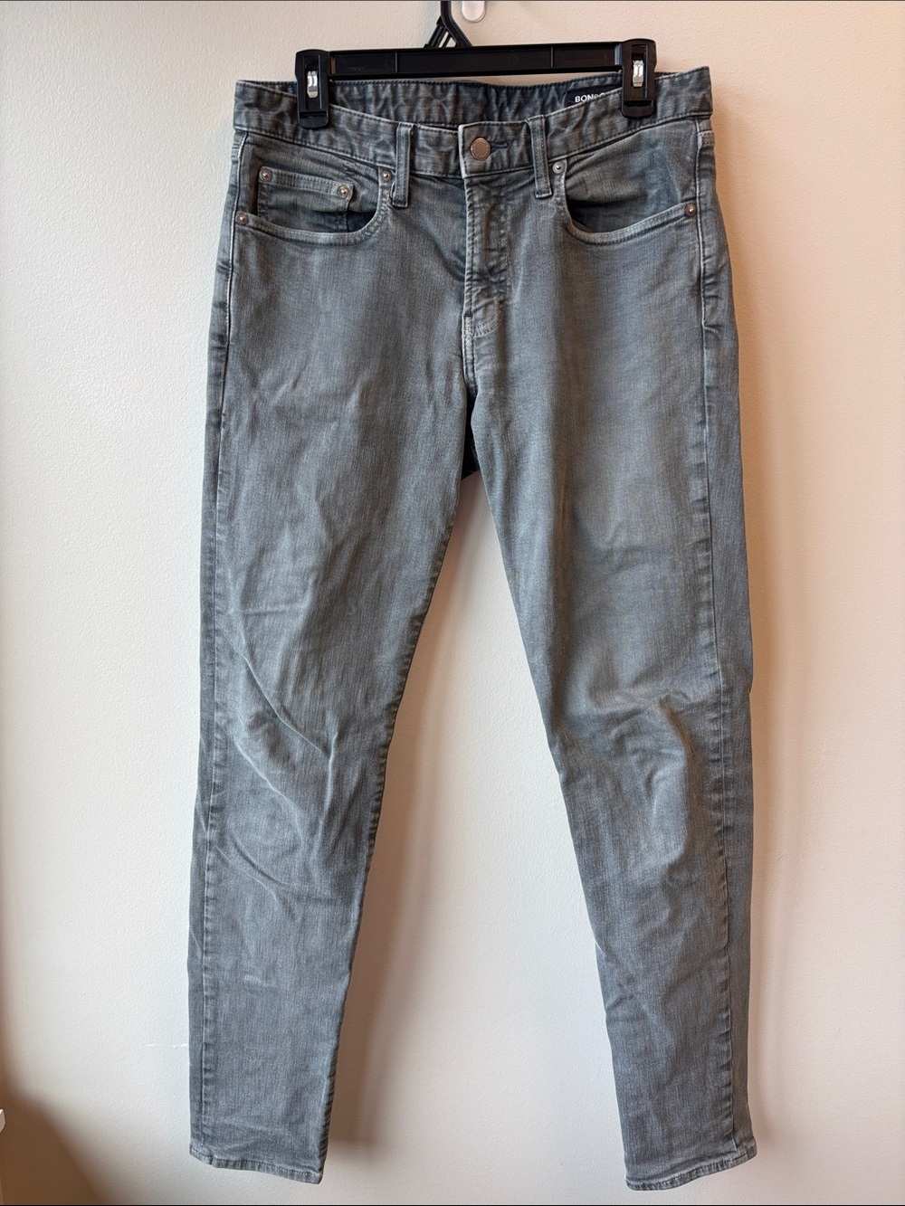 Bonobos Men's jeans in Charcoal Gray